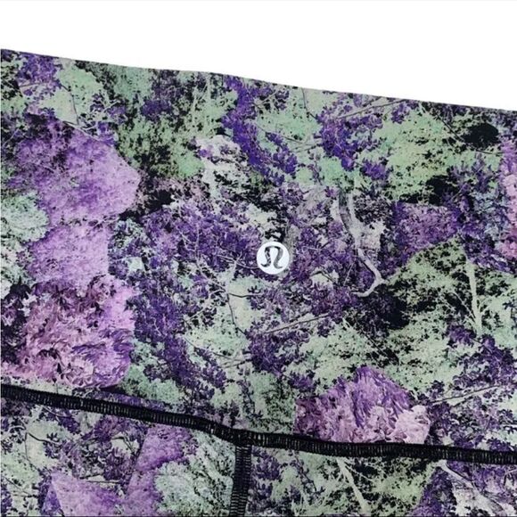 Lululemon Wunder Under Hi-Rise Leggings Vivid Vision Size 6 EUC - Picture 9 of 10